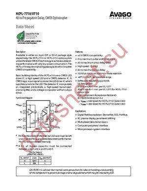 HCPL-7710-000E datasheet  